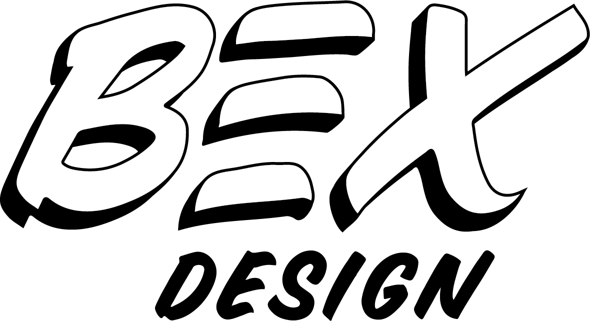 Bex Logo Black and White