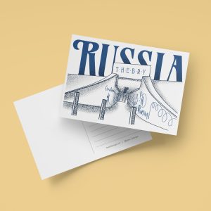 Pink Tunnel Illustration – Heated Rivalry Russia